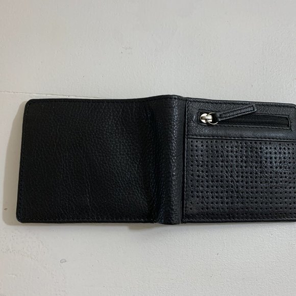 🌼 REDHERRING Black Leather Wallet - UNISEX - Picture 4 of 11